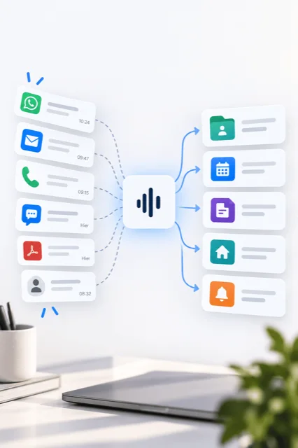 Messages et documents envoyés automatiquement par Léon au bon moment